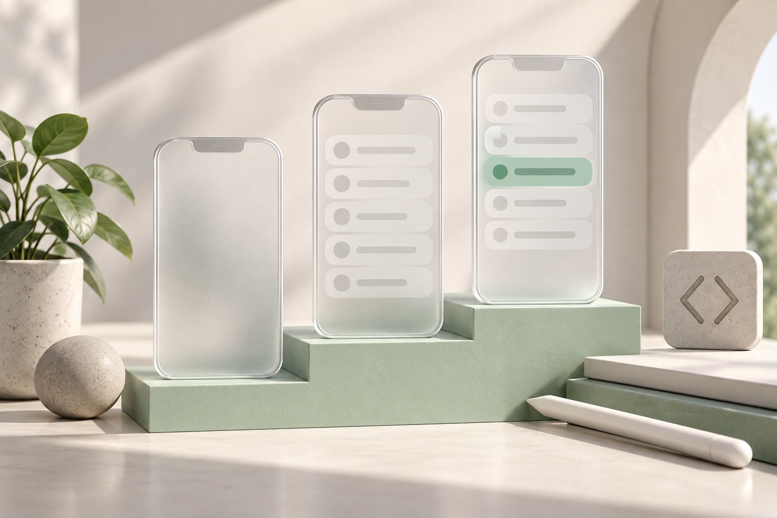 Editorial illustration for Five checks for an AI-built SwiftUI app