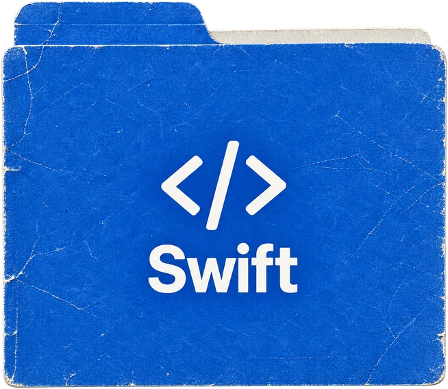 Blue Swift source folder illustration